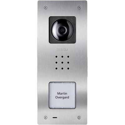 Siedle, Sonnette + interphone, SIE CVU 850-1-01 E Portier vidéo Compact encastré (Filaire) - Publicité Siedle, Sonnette + interphone, SIE CVU 850-1-01 E Portier vidéo Compact encastré (Filaire) - Publicité