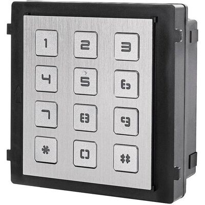 Abus, Sonnette + interphone, Module de clavier numérique pour interphone-portier (acier inoxydable) (Filaire) - Publicité Abus, Sonnette + interphone, Module de clavier numérique pour interphone-portier (acier inoxydable) (Filaire) - Publicité