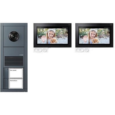 Siedle, Sonnette + interphone, Kit interphone vidéo - Publicité Siedle, Sonnette + interphone, Kit interphone vidéo - Publicité
