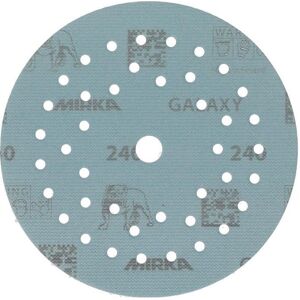 Mirka, Abrasifs, Disque abrasif adhérent GALAXY Grip Multifit ( 4000845330 ) 125 mm grain 240 céramique/corindon (Granulométrie 240) - Publicité Mirka, Abrasifs, Disque abrasif adhérent GALAXY Grip Multifit ( 4000845330 ) 125 mm grain 240 céramique/corindon (Granulométrie 240) - Publicité