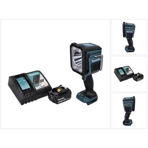 Makita, Éclairage pour atelier, DML 812 RF1 Projecteur portatif à LED sans fil 18 V 1250 lm + 1x batterie 3,0 Ah + chargeur (1250 lm) - Publicité Makita, Éclairage pour atelier, DML 812 RF1 Projecteur portatif à LED sans fil 18 V 1250 lm + 1x batterie 3,0 Ah + chargeur (1250 lm) - Publicité