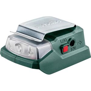 Metabo, Batterie outillage + chargeur, Adaptateur de batterie 12V POWERMAXX PA 12 LED-USB (12 V) - Publicité Metabo, Batterie outillage + chargeur, Adaptateur de batterie 12V POWERMAXX PA 12 LED-USB (12 V) - Publicité