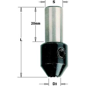 CMT, Machine : accessoires, 364.025.00 Bohreradapter mit Spannschraube 10mm, D 2,5mm Schaft 10x20 - Publicité CMT, Machine : accessoires, 364.025.00 Bohreradapter mit Spannschraube 10mm, D 2,5mm Schaft 10x20 - Publicité