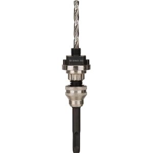 Bosch Professional Zubehör, Scie-cloche, Support PRO Q-Lock SDS plus pour système Quick Change pour scies cloches avec SDS plus (14 mm, 210 mm) - Publicité Bosch Professional Zubehör, Scie-cloche, Support PRO Q-Lock SDS plus pour système Quick Change pour scies cloches avec SDS plus (14 mm, 210 mm) - Publicité