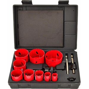 Awtools, Scie-cloche, Satz Bimetall-Lochsägen, 13-teilig - Publicité Awtools, Scie-cloche, Satz Bimetall-Lochsägen, 13-teilig - Publicité