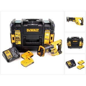 DeWalt, Scie sabre, DCS 367 D2 18V Brushless Scie sabre sans fil + Coffret de transport TSTAK + 2x Batteries 2,0 - Publicité DeWalt, Scie sabre, DCS 367 D2 18V Brushless Scie sabre sans fil + Coffret de transport TSTAK + 2x Batteries 2,0 - Publicité