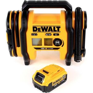 DeWalt, Compresseur, DCC018N Gonfleur sans fil 18V 11bar pour KFZ + 1x Batterie 4,0Ah - sans chargeur (2.40 bar) - Publicité DeWalt, Compresseur, DCC018N Gonfleur sans fil 18V 11bar pour KFZ + 1x Batterie 4,0Ah - sans chargeur (2.40 bar) - Publicité