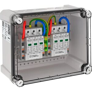 OBO Bettermann 5088415 Boîte de jonction générateur - Type 2 PV Protection - Publicité OBO Bettermann 5088415 Boîte de jonction générateur - Type 2 PV Protection - Publicité