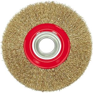 Toya, Abrasifs, Brosse à disque en fil d'acier 150mm - Publicité Toya, Abrasifs, Brosse à disque en fil d'acier 150mm - Publicité
