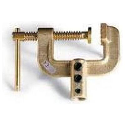 Elmag, Poste à souder : accessoires, - Masseklemme Schraubzwingenausf. 800 Ampere, 35% ED, Messing - Publicité Elmag, Poste à souder : accessoires, - Masseklemme Schraubzwingenausf. 800 Ampere, 35% ED, Messing - Publicité