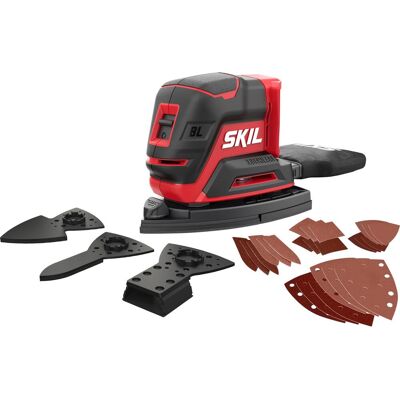 Skil, Ponceuse + polisseuse, PONCEUSE MULTI SANS FIL 3720CD 20V BL (Ponceuse excentrique, Ponceuse multi) - Publicité Skil, Ponceuse + polisseuse, PONCEUSE MULTI SANS FIL 3720CD 20V BL (Ponceuse excentrique, Ponceuse multi) - Publicité