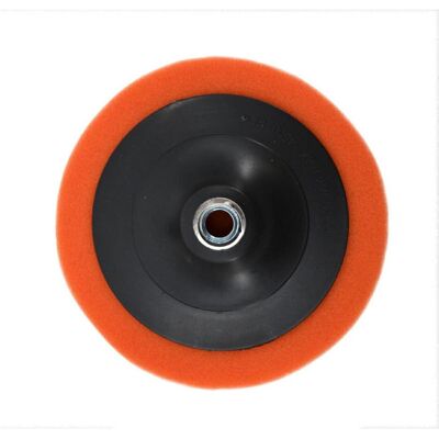 Awtools, Abrasifs, 125 -mm - Eponge de polissage Orange M14 moyenne - Publicité Awtools, Abrasifs, 125 -mm - Eponge de polissage Orange M14 moyenne - Publicité
