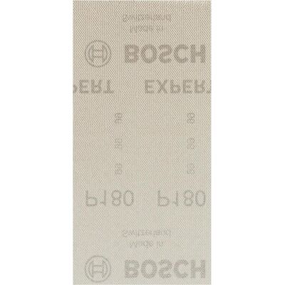 Bosch Professional Zubehör, Abrasifs, Expert M480 Filet abrasif pour ponceuses vibrantes, 93 x186 mm, G 180, 50 pces. (180) - Publicité Bosch Professional Zubehör, Abrasifs, Expert M480 Filet abrasif pour ponceuses vibrantes, 93 x186 mm, G 180, 50 pces. (180) - Publicité
