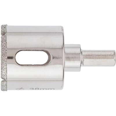 Foret diamant GRAPHITE 57H290 - 38mm pour carreaux & pierre - Publicité Foret diamant GRAPHITE 57H290 - 38mm pour carreaux & pierre - Publicité