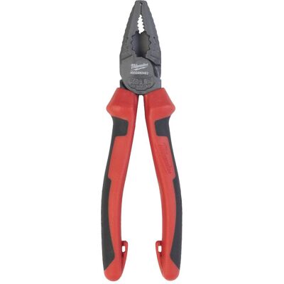 Pince combinée Milwaukee Modèle 4932492462 - 180mm - Outil robuste - Publicité Pince combinée Milwaukee Modèle 4932492462 - 180mm - Outil robuste - Publicité