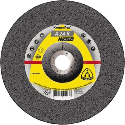 Disque de Coupe Klingspor pour Acier - 115x6 mm, Courbé, 13300 rpm - Disque de coupe - Publicité Disque de Coupe Klingspor pour Acier - 115x6 mm, Courbé, 13300 rpm - Disque de coupe - Publicité