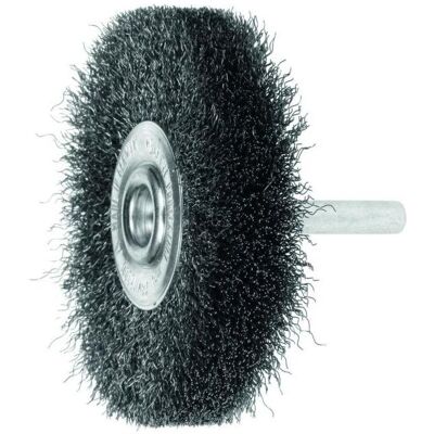 Lessmann - Brosse ronde 70x16-18mm Acier 0,2 - Ø70 mm perçage 16-18 - Brosse ronde - Publicité Lessmann - Brosse ronde 70x16-18mm Acier 0,2 - Ø70 mm perçage 16-18 - Brosse ronde - Publicité