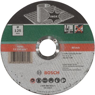 Bosch Zubehör, Lame de scie, Disque à tronçonner droit, Inox Acce - Publicité Bosch Zubehör, Lame de scie, Disque à tronçonner droit, Inox Acce - Publicité