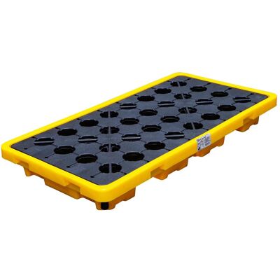BGS, Outils automobiles, Bac de collecte d’huile avec grille pour 2 fûts de 200 l - Publicité BGS, Outils automobiles, Bac de collecte d’huile avec grille pour 2 fûts de 200 l - Publicité
