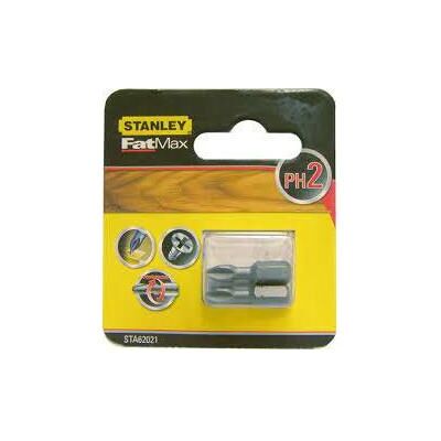 Bits Stanley 25mm - Phillips Torsion Ph2 - Embouts de tournevis - Publicité Bits Stanley 25mm - Phillips Torsion Ph2 - Embouts de tournevis - Publicité