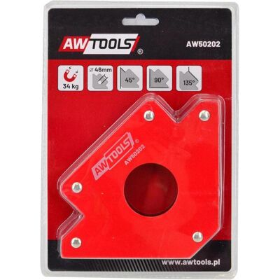 Awtools, Poste à souder : accessoires, KĄTOWNIK SPAWALNICZY MAGNETYCZNY 34,5KG.122x190x25 - Publicité Awtools, Poste à souder : accessoires, KĄTOWNIK SPAWALNICZY MAGNETYCZNY 34,5KG.122x190x25 - Publicité