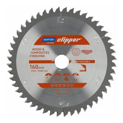 Lame Circulaire Norton - 260mm, 48T, pour bois & composites - Publicité Lame Circulaire Norton - 260mm, 48T, pour bois & composites - Publicité
