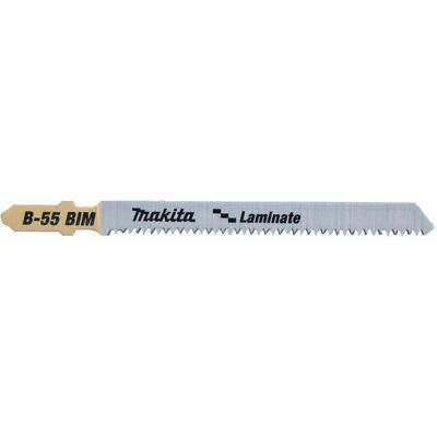 Makita B-31887 Lames de scie sauteuse bimétal - Stratifié - Publicité Makita B-31887 Lames de scie sauteuse bimétal - Stratifié - Publicité
