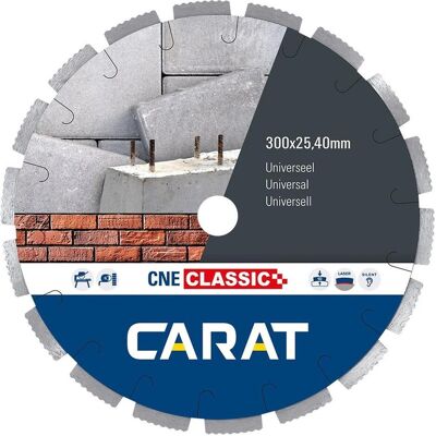 Carat lame diamant universelle CNE classic - Lame pour mur et pierre - Publicité Carat lame diamant universelle CNE classic - Lame pour mur et pierre - Publicité