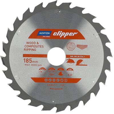 Norton - N70184608051 - 185x30mm - 24z ATB bande à poncer - Publicité Norton - N70184608051 - 185x30mm - 24z ATB bande à poncer - Publicité