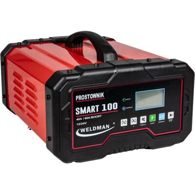 Weldman - Smart 100 - 12V/24V - Démarrage - Onduleur Rectificateur - Publicité Weldman - Smart 100 - 12V/24V - Démarrage - Onduleur Rectificateur - Publicité