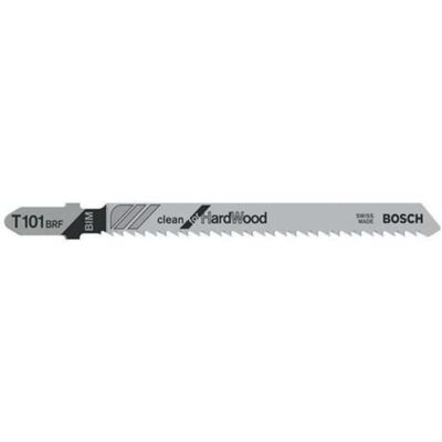 Bosch Professional Zubehör, Lame de scie, Lame de scie sauteuse PRO Hardwood clean reverse T101BRF, 100 mm, 5 pcs. Publicité Bosch Professional Zubehör, Lame de scie, Lame de scie sauteuse PRO Hardwood clean reverse T101BRF, 100 mm, 5 pcs. Publicité