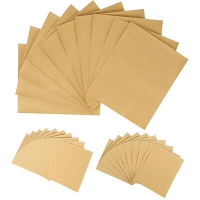 Black & Decker Abrasifs, Papier de verre 30pcs (100, 150, 60) - Publicité Black & Decker Abrasifs, Papier de verre 30pcs (100, 150, 60) - Publicité