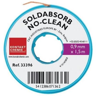Kontakt Chemie SOLDABSORB Fil de dessoudage 0,9mm x 1,5m - Accessoires de soudure - Publicité Kontakt Chemie SOLDABSORB Fil de dessoudage 0,9mm x 1,5m - Accessoires de soudure - Publicité
