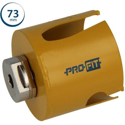 Areco / ProFit / Wareco scie cloche multifonction de 73 mm avec adaptateur - Scie cloche - Publicité Areco / ProFit / Wareco scie cloche multifonction de 73 mm avec adaptateur - Scie cloche - Publicité