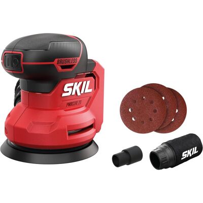 Skil, Ponceuse + polisseuse, Cordless eccentric sander 3746CA, 20 V (Ponceuse excentrique) - Publicité Skil, Ponceuse + polisseuse, Cordless eccentric sander 3746CA, 20 V (Ponceuse excentrique) - Publicité