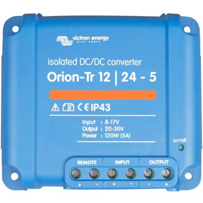 Inverseur automobile Victron Energy Orion-Tr 12/24-18A - Orion-Tr 12/12-18, Noir - Publicité Inverseur automobile Victron Energy Orion-Tr 12/24-18A - Orion-Tr 12/12-18, Noir - Publicité