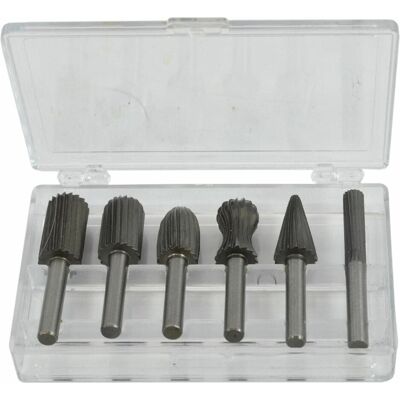 Awtools, Tête de fraisage, Fraises à queue Pour métal Fi 6mm, Jeu À 6 pcs. Publicité Awtools, Tête de fraisage, Fraises à queue Pour métal Fi 6mm, Jeu À 6 pcs. Publicité