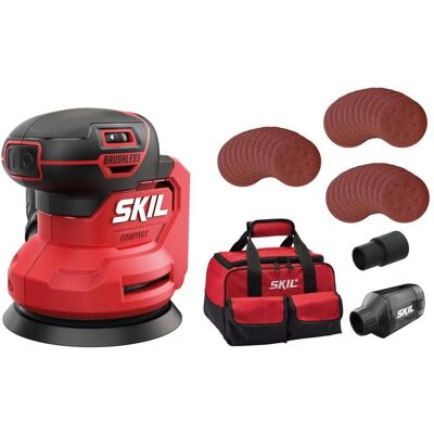 Skil, Ponceuse + polisseuse, SR1E3751FA Exzenterschleifer 125mm 20V Compact bürstenlos exkl. Akkus und Ladegerät in Tasche (Ponceuse excentrique) - Publicité Skil, Ponceuse + polisseuse, SR1E3751FA Exzenterschleifer 125mm 20V Compact bürstenlos exkl. Akkus und Ladegerät in Tasche (Ponceuse excentrique) - Publicité