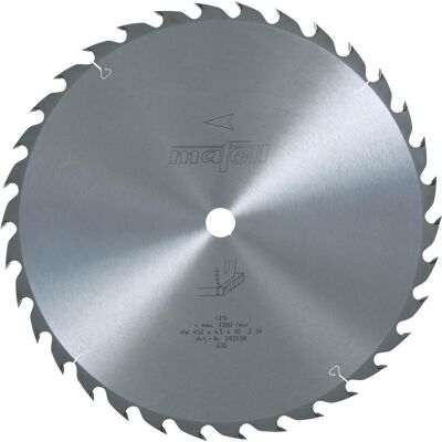 Mafell HM 450 - 34Dents - Lame de coupe transversale - Lame de scie - Publicité Mafell HM 450 - 34Dents - Lame de coupe transversale - Lame de scie - Publicité
