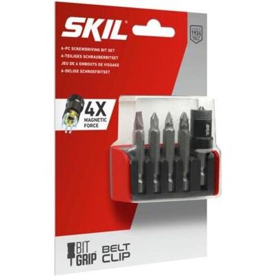 Skil, Embouts, 6pcs Screwdriving Bit Set - Publicité Skil, Embouts, 6pcs Screwdriving Bit Set - Publicité