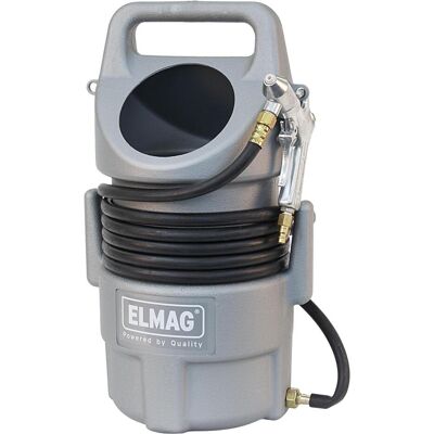 Elmag - SPT 10 - réservoir abrasif - pistolet à sablage - Publicité Elmag - SPT 10 - réservoir abrasif - pistolet à sablage - Publicité