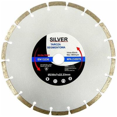 Disque diamant Silver - 350mm, hauteur du segment 10mm - Matériaux de construction - Publicité Disque diamant Silver - 350mm, hauteur du segment 10mm - Matériaux de construction - Publicité