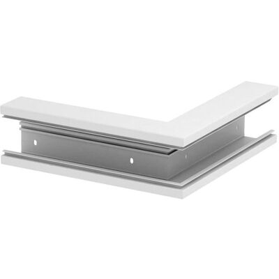 OBO Bettermann 6274310 Coin d'angle de gestion de câbles - Blanc - 110x70mm - Publicité OBO Bettermann 6274310 Coin d'angle de gestion de câbles - Blanc - 110x70mm - Publicité