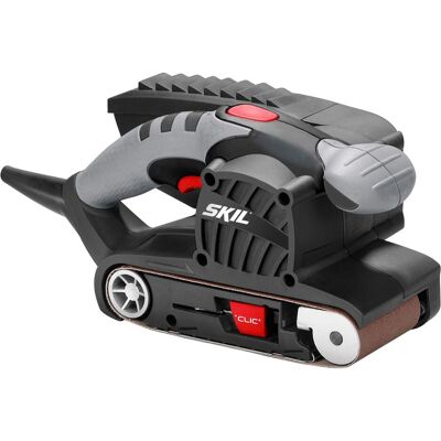 Skil, Ponceuse + polisseuse, Ponceuse à bande 650 W 1215 AA F0 (Ponceuse à bande) - Publicité Skil, Ponceuse + polisseuse, Ponceuse à bande 650 W 1215 AA F0 (Ponceuse à bande) - Publicité