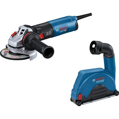 Bosch GWS 14-125 + GDE 115/125 FC-T Meuleuse d'angle - Set professionnel - Publicité Bosch GWS 14-125 + GDE 115/125 FC-T Meuleuse d'angle - Set professionnel - Publicité