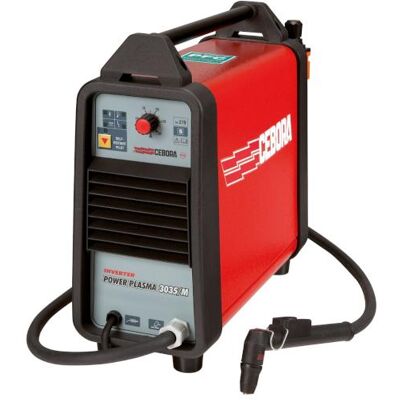 Elmag, Poste à souder, POWER PLASMA 3035/M, art. 279 y compris torche CP40/4m & câble de masse 4m (Découpeur de plasma) - Publicité Elmag, Poste à souder, POWER PLASMA 3035/M, art. 279 y compris torche CP40/4m & câble de masse 4m (Découpeur de plasma) - Publicité