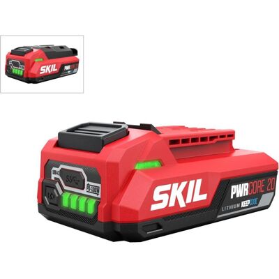 Skil, Batterie outillage + chargeur, BR1E3142AA 20V 2.0Ah Keep Cool Akku mit USB-C 2-seitig PWRCORE 20 (20 V) - Publicité Skil, Batterie outillage + chargeur, BR1E3142AA 20V 2.0Ah Keep Cool Akku mit USB-C 2-seitig PWRCORE 20 (20 V) - Publicité