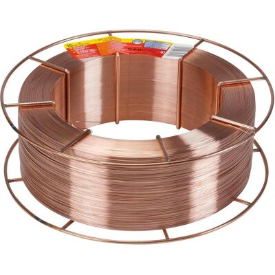 Rothenberger, Poste à souder : accessoires, Fil de soudage industriel sous gaz de protection 0,8 mm / 15 kg - Publicité Rothenberger, Poste à souder : accessoires, Fil de soudage industriel sous gaz de protection 0,8 mm / 15 kg - Publicité
