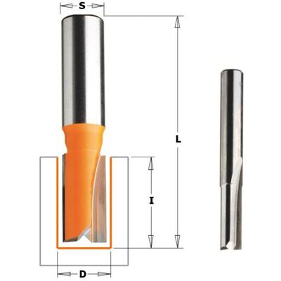CMT, Tête de fraisage, 911.560.11 6 mm Nutenfräser mit 2 Zylinderschäften 12 mm - Publicité CMT, Tête de fraisage, 911.560.11 6 mm Nutenfräser mit 2 Zylinderschäften 12 mm - Publicité