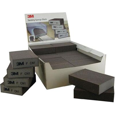 3M Abrasifs, Éponge abrasive HI-FL L100xL68mm fine soft (Fine) - Publicité 3M Abrasifs, Éponge abrasive HI-FL L100xL68mm fine soft (Fine) - Publicité